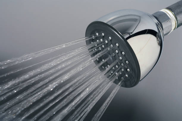 Pommeau de douche anti-calcaire
