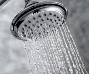 Comment fonctionne un pommeau de douche avec stop-eau ?