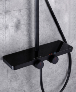 Colonne de douche noire mate (Très tendance) 