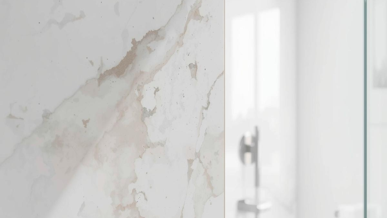 Mur de douche en PVC : avantages et inconvénients