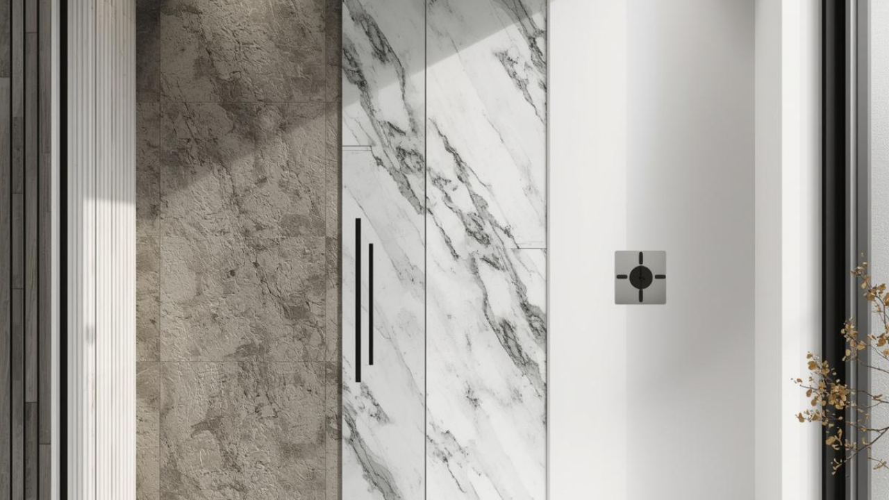 Quel matériau choisir pour un mur de douche durable ?