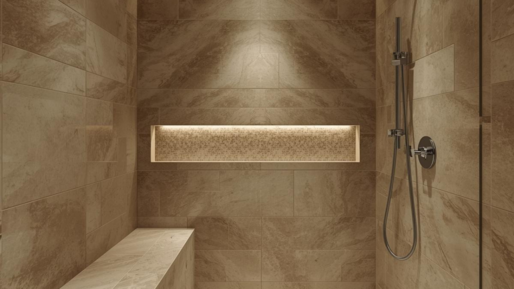 Quel matériau choisir pour un mur de douche durable ?