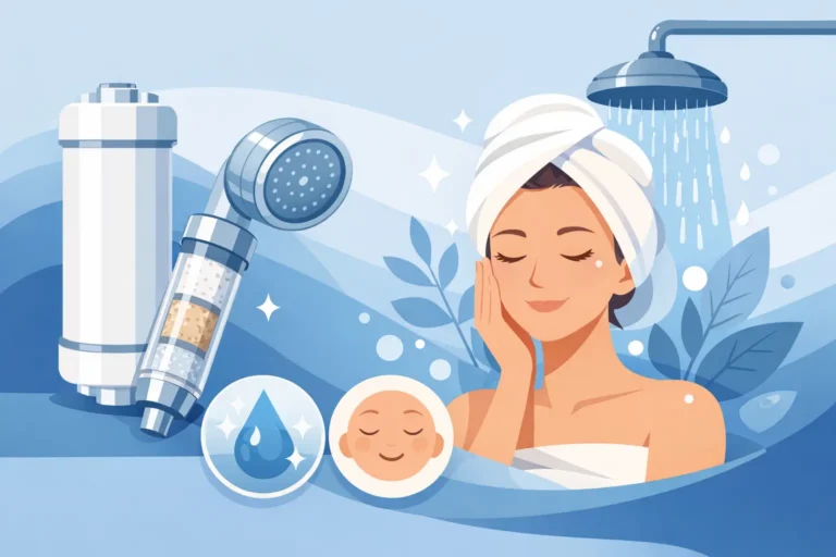 7 meilleurs filtres douche peau sensible