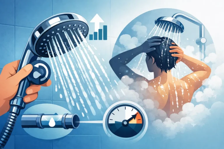 Comment augmenter la pression de la douche