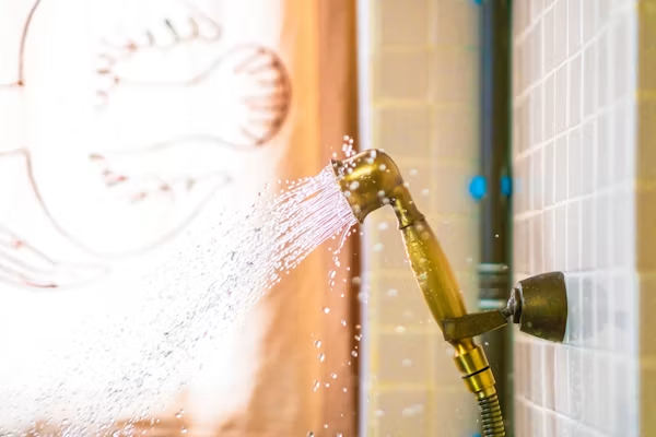 Pommeau de douche haute pression économie d’eau