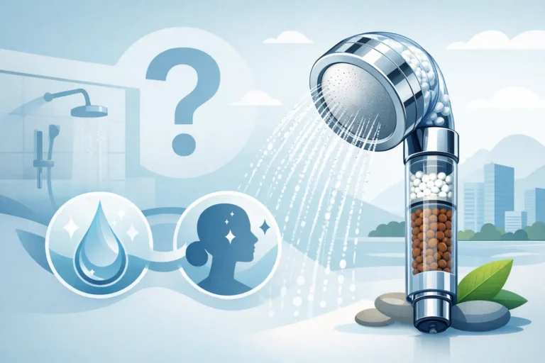 Pommeau de douche filtrant coreen - bon choix ?