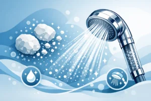 Pommeau de douche haute pression anti calcaire