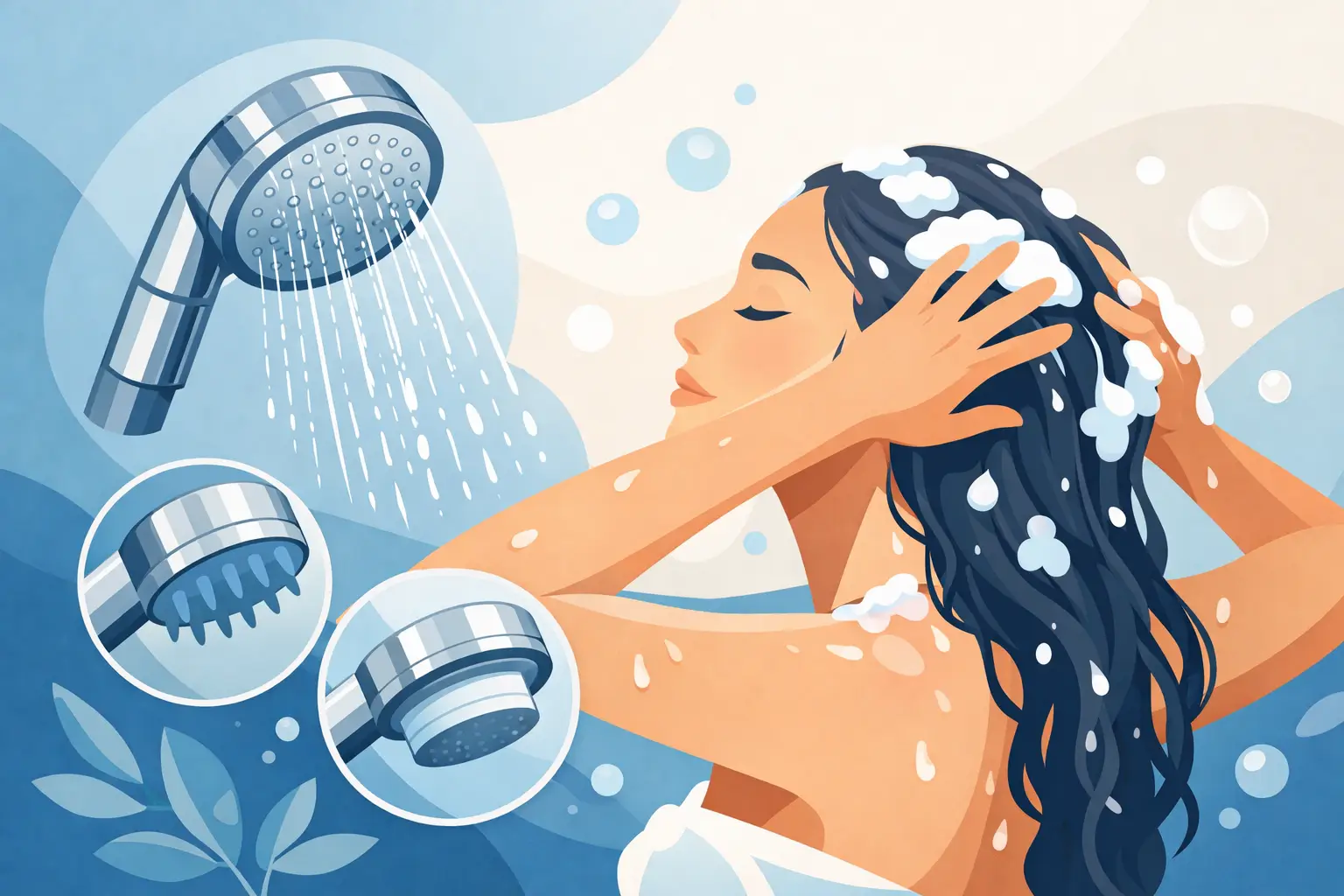 Pommeau douche pour cheveux - bien le choisir