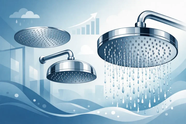 Top douchettes pluie grand diamètre 2026