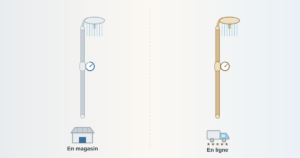 Colonne douche Brico Dépôt, Leroy Merlin ou en ligne : comparatif honnête 2026