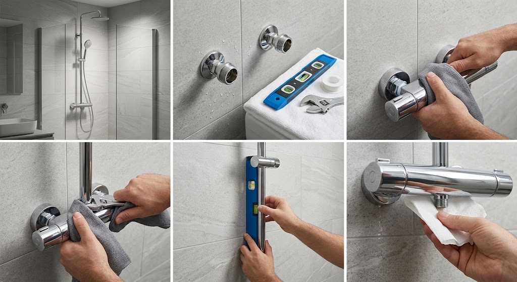 Comment installer une colonne de douche soi-même : tuto pas à pas