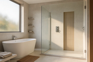 Paroi de douche sans cadre : le guide d’achat 2026 pour ne pas se tromper