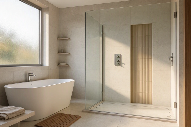 Paroi de douche sans cadre : le guide d’achat 2026 pour ne pas se tromper
