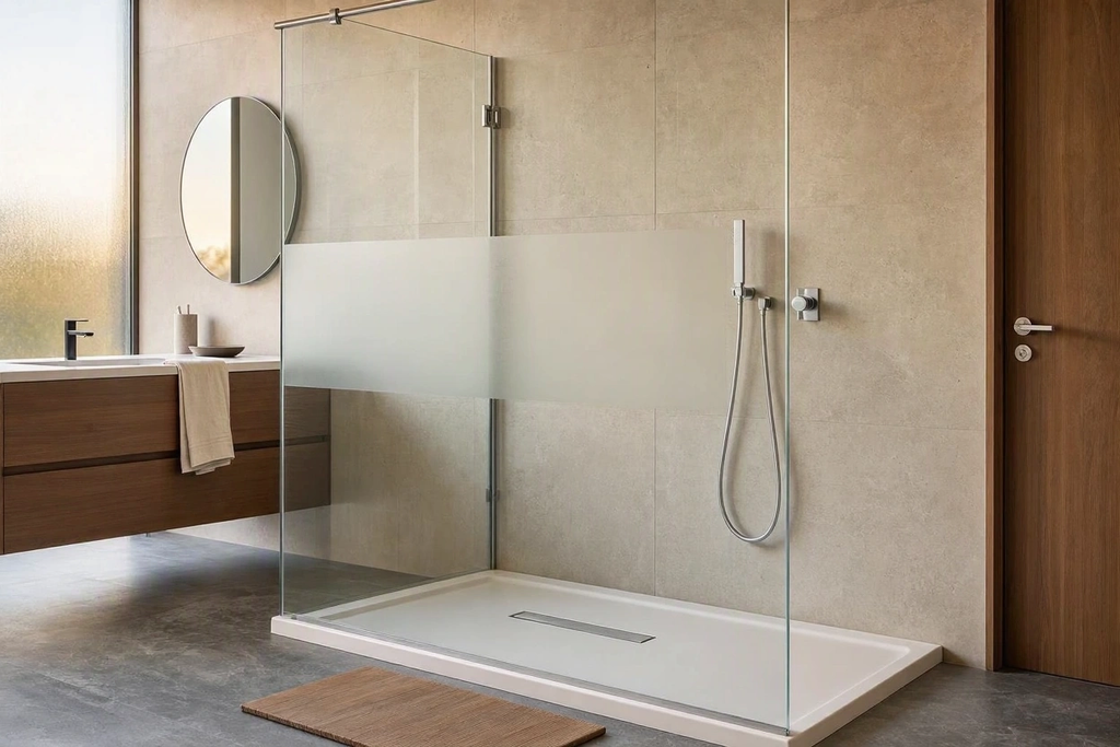 Paroi de douche sans cadre : le guide d’achat 2026 pour ne pas se tromper
