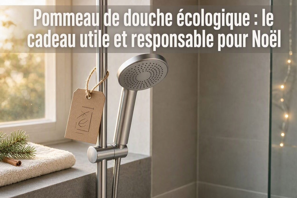 Pommeau de douche écologique : le cadeau utile et responsable pour Noël