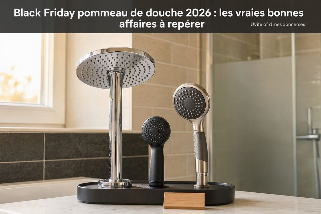 Black Friday pommeau de douche 2026 : les vraies bonnes affaires à repérer