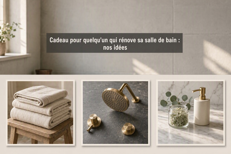 Cadeau pour quelqu'un qui rénove sa salle de bain : nos idées
