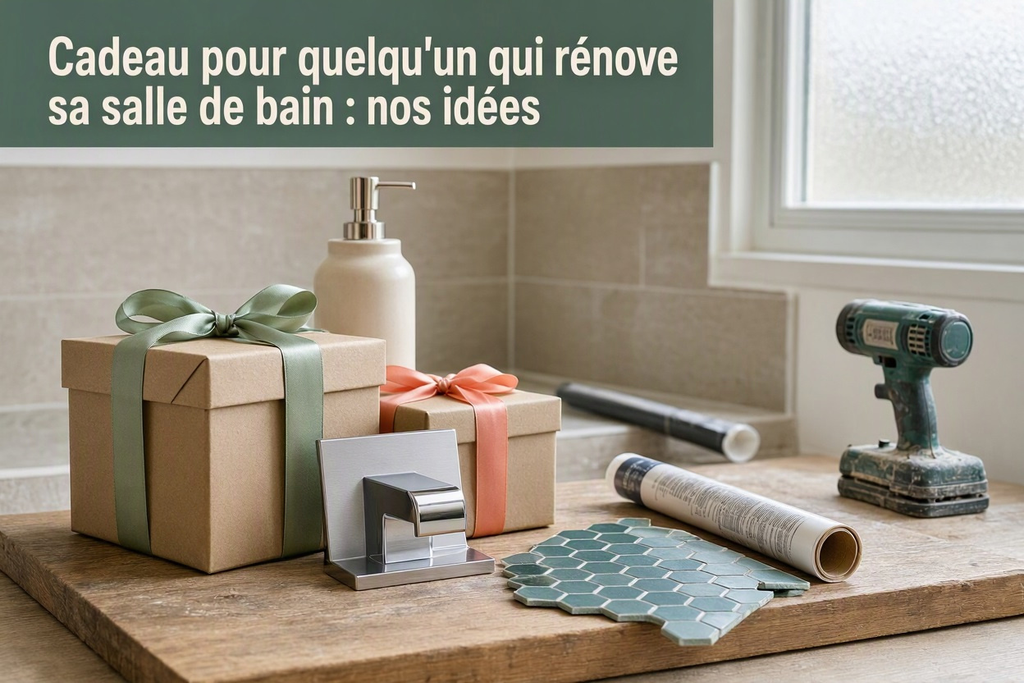 Cadeau pour quelqu'un qui rénove sa salle de bain : nos idées