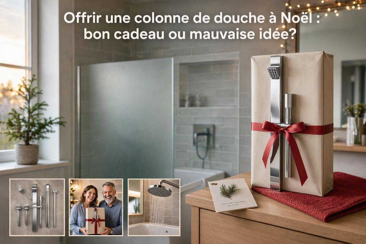 Offrir une colonne de douche à Noël : bon cadeau ou mauvaise idée?
