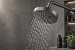 Pommeau de douche gunmetal et finitions PVD : avis, entretien, durabilité