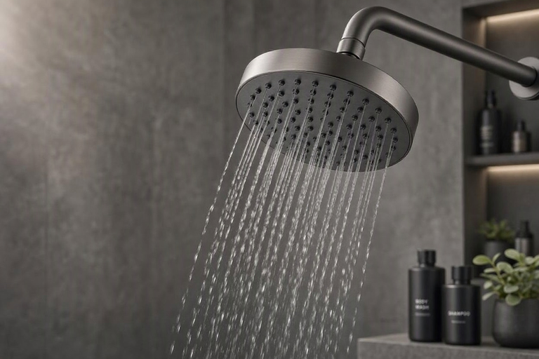 Pommeau de douche gunmetal et finitions PVD : avis, entretien, durabilité