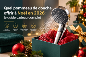 Quel pommeau de douche offrir à Noël en 2026 : le guide cadeau complet