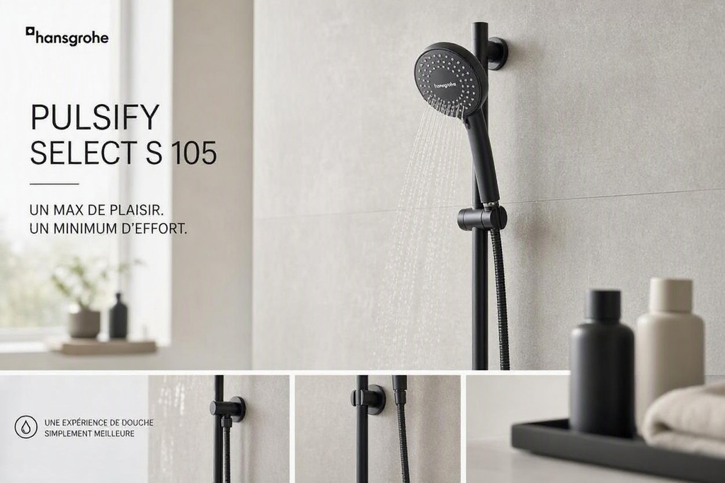 Hansgrohe Pulsify Select S 105 : notre avis d'après les tests réels