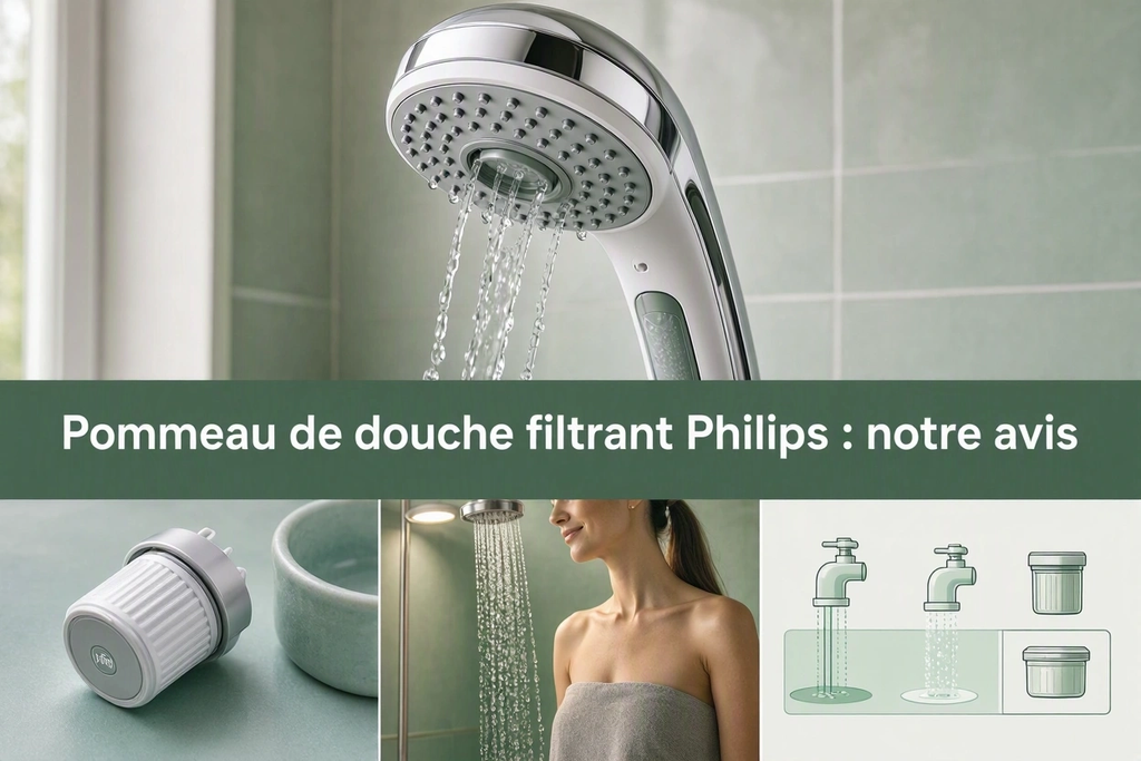 Pommeau de douche filtrant Philips : notre avis