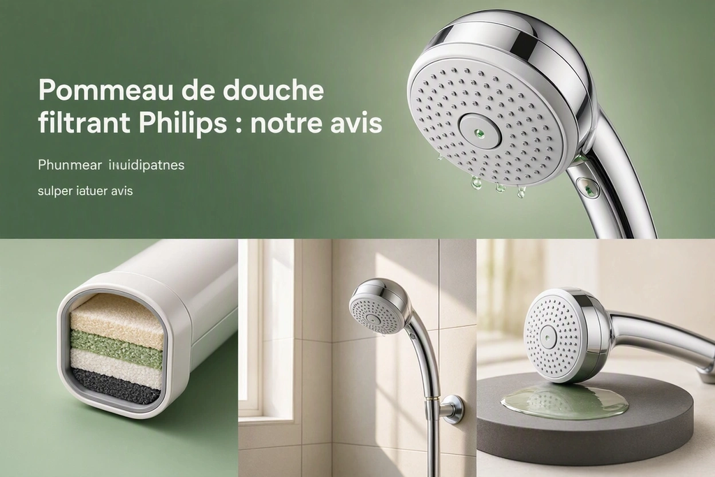 Pommeau de douche filtrant Philips : notre avis